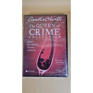 Agatha Christie The Queen of Crime Collection 3-Disc DVD Set Acorn New Sealed